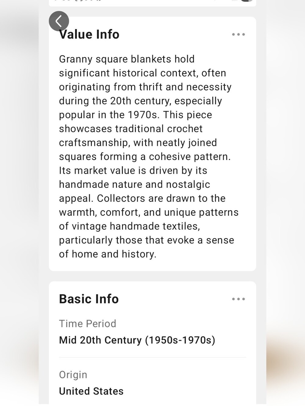 Handmade Red and Tan Crochet Granny Square Throw Blanket - Home Bedding - Picture 7 of 7